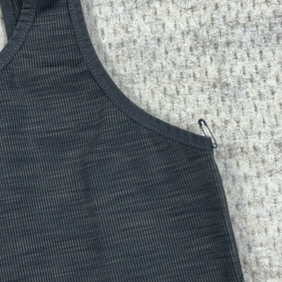 Marine Layer Tak Top Gray Women Small Gray Luxe Ribbed Textured Hiking Outdoor - Picture 5 of 12